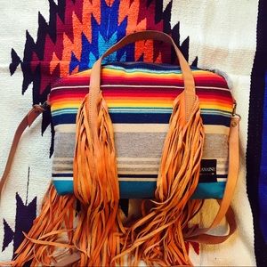 CUSTOM/ONE OF A KIND Pendleton crossbody bag